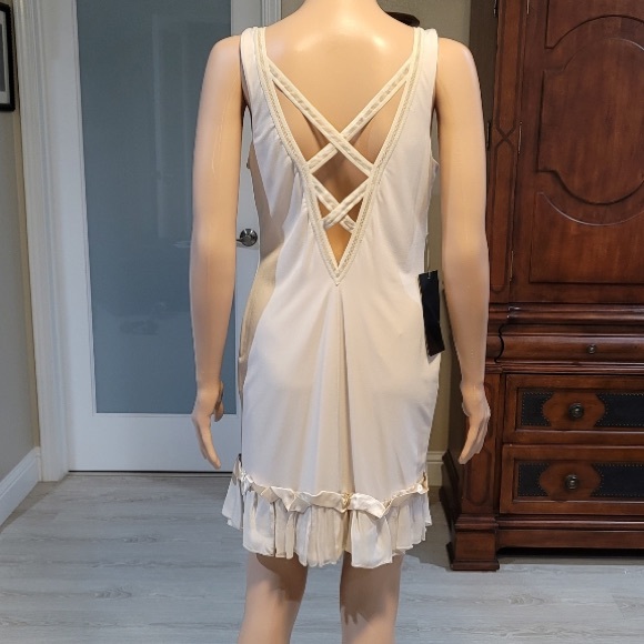 Dressy Cream Dress - Picture 2 of 2
